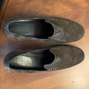 Franco Sarto suede heels.